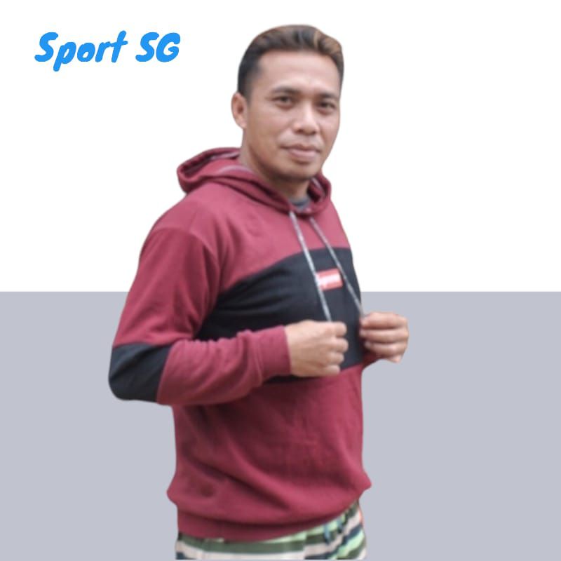 sweater hoodie sport SG pria wanita unisex warna terbaru sweater hoodie laki laki  sweater distro murah berkualitas kere terbaru