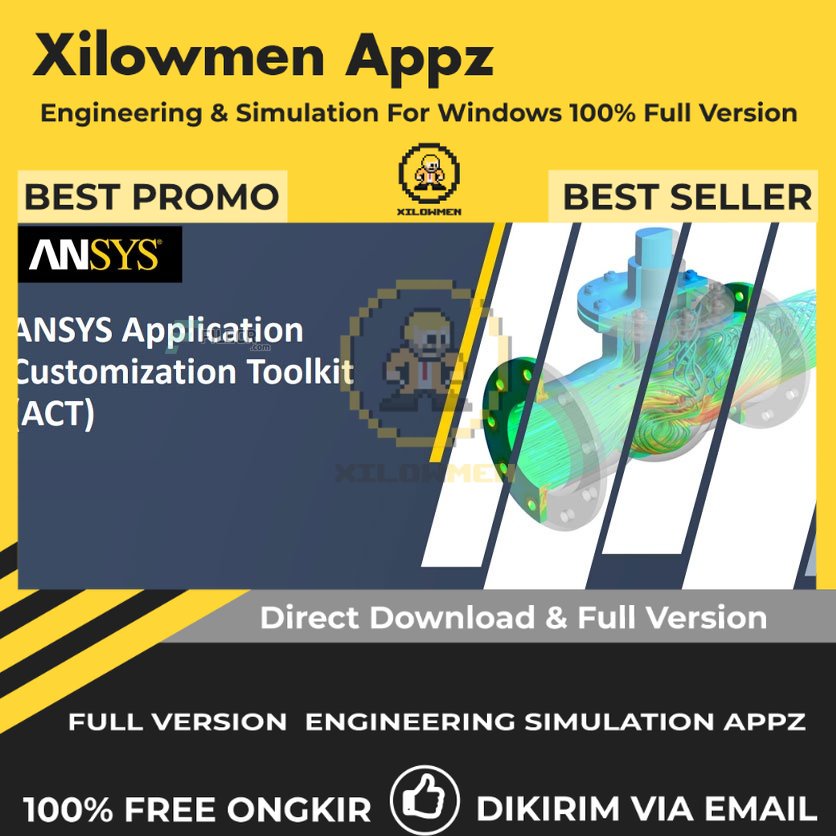 [Full Version] ANSYS Application Customization Toolkit 2022 R1 Pro Engineering Software Lifetime Win OS