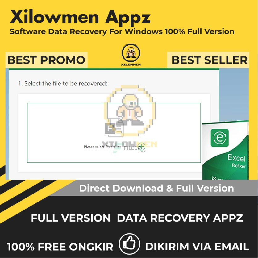 [Full Version] iSumsoft Excel Refixer Pro Lifetime Data Recovery WIN OS