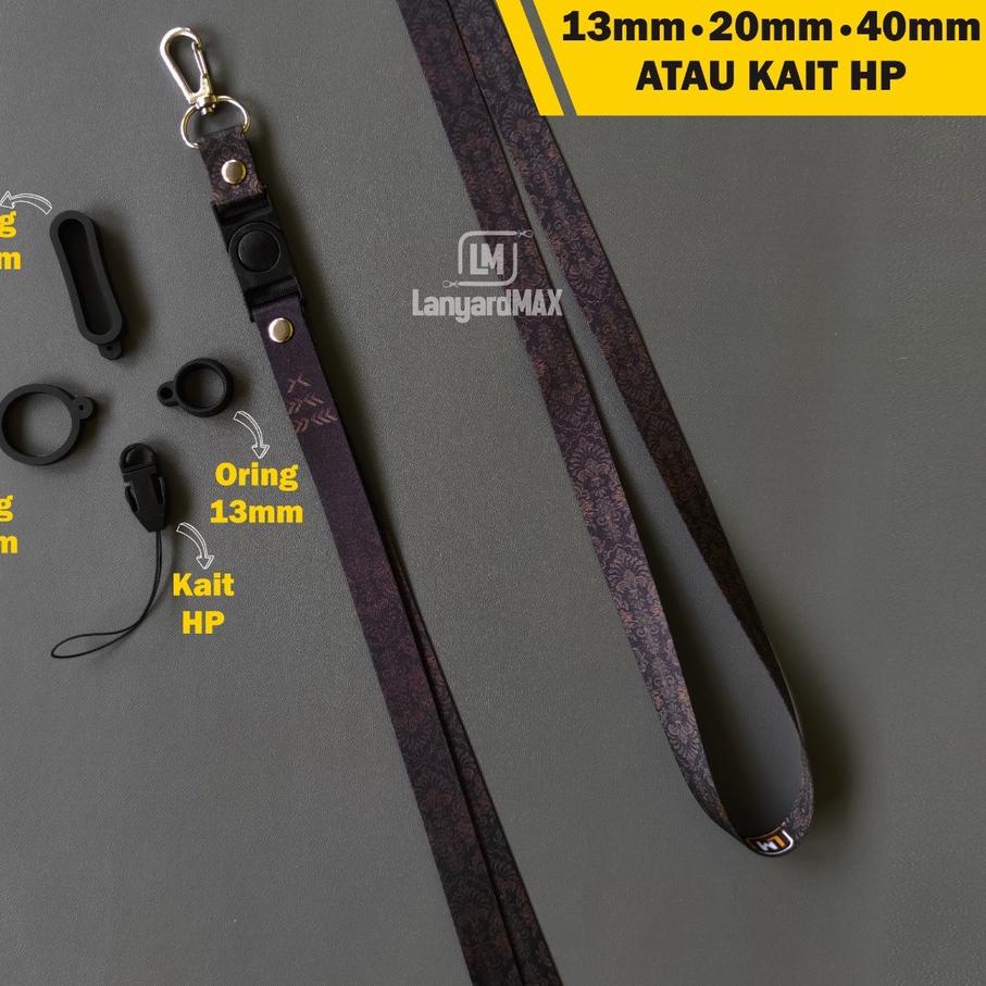 

IAN963 Lanyard Batik Nelumbo 1,5 cm by LanyardMAX ++