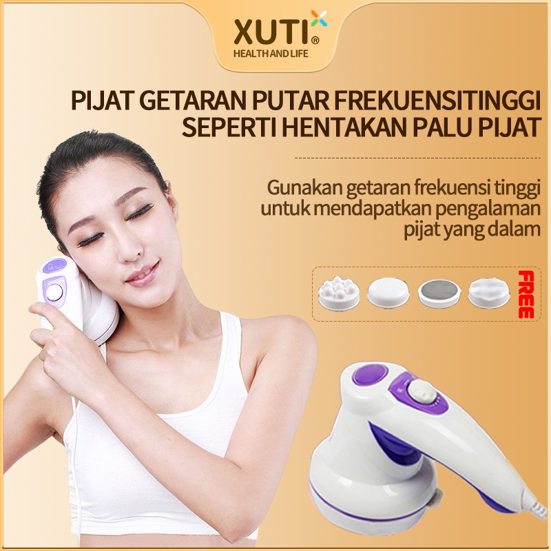 Mesin pendorong, pemijat, instrumen tubuh, mesin pelangsing getaran genggam listrik multi-fungsi, kaki, dan betis AM166