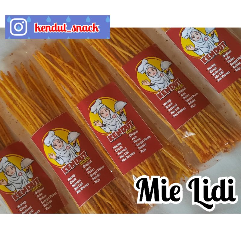 

FREE BUBBLE WRAP|||Mi Lidi Mie Lidi 40gr by Kendut Jajanan SD Jajanan Jadul