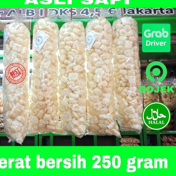 

✩ Kerupuk Kulit Sapi Asli Kiloan Gurih 250 Gram Dorokdok ✺