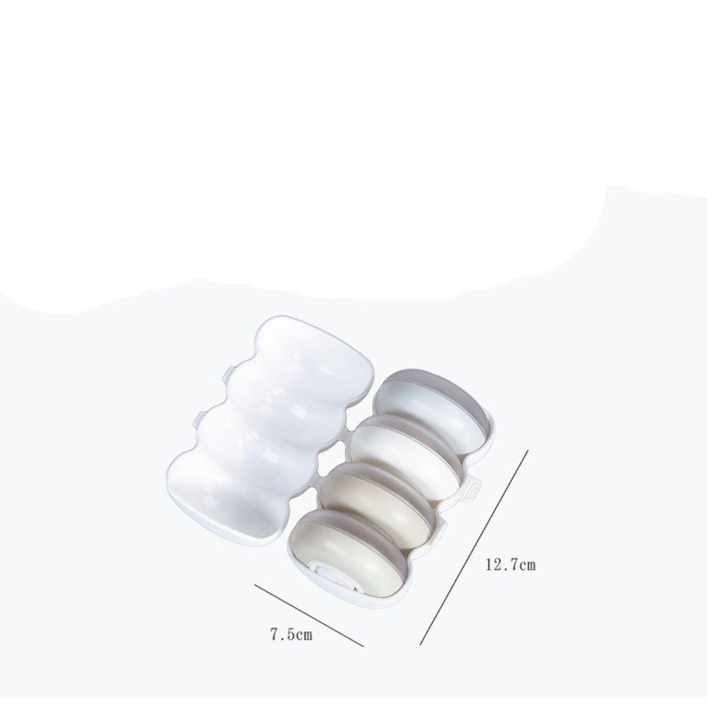 R-FLOWER Toples Makeup Portable Travel Bottle Kosmetik Kotak Plastik Cream Jar