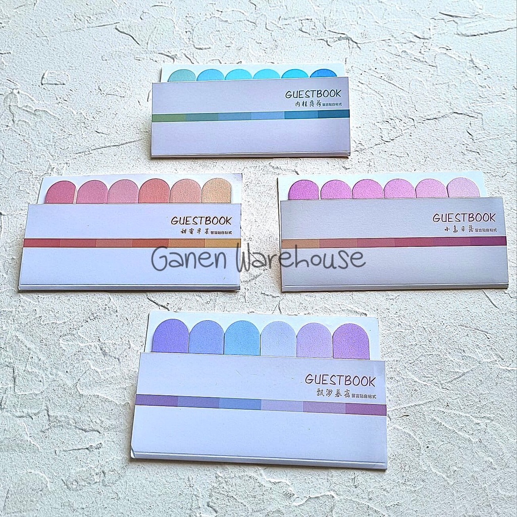 

[GW] Pembatas Buku Sticky Notes Post It 120 Lembar