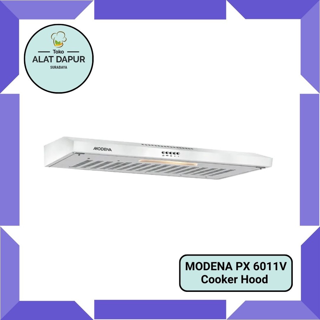 Modena Cooker Hood PX 6011V Esile Penghisap Asap Dapur PX6011V