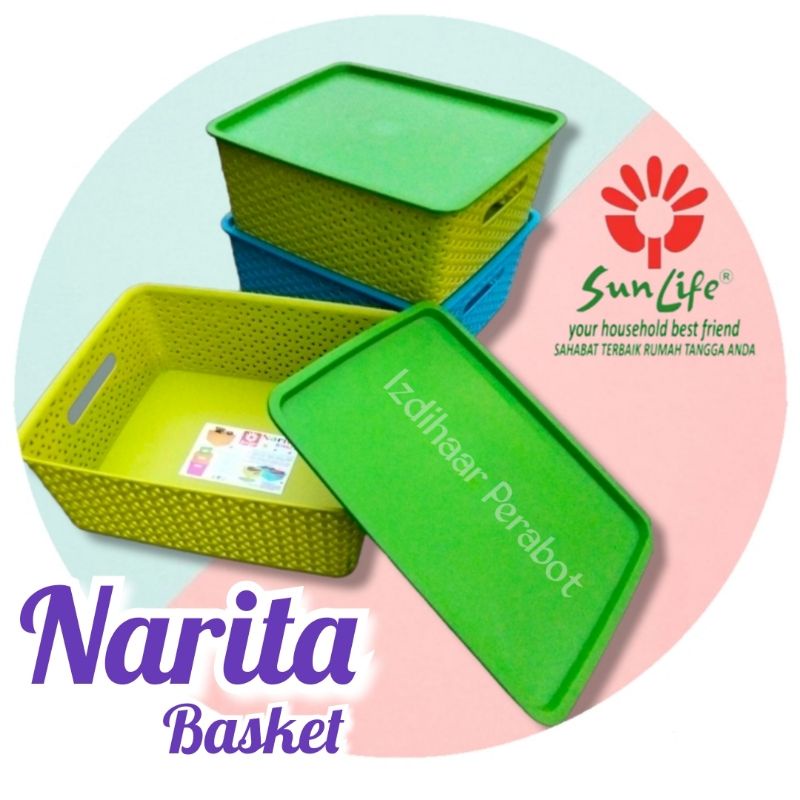 NARITA Keranjang Serbaguna Tutup Narita / Narita Basket
