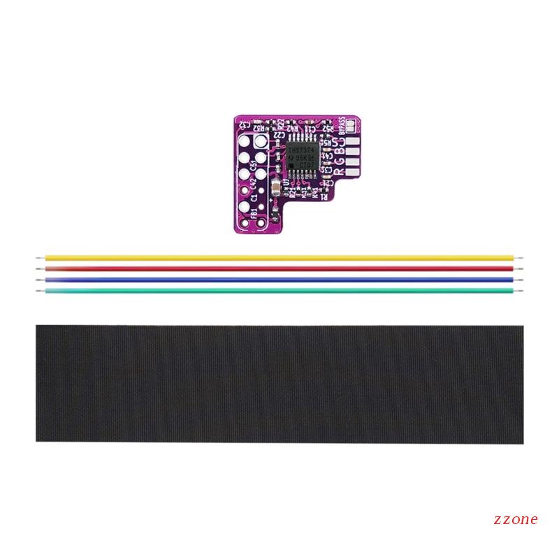 Zzz RGB Mod Chip Untuk N64 NTSC Konsol Game Pengganti THS7374 Amplifier Untuk N64 NTSC Ke RGB Modul Output Akses Gaming