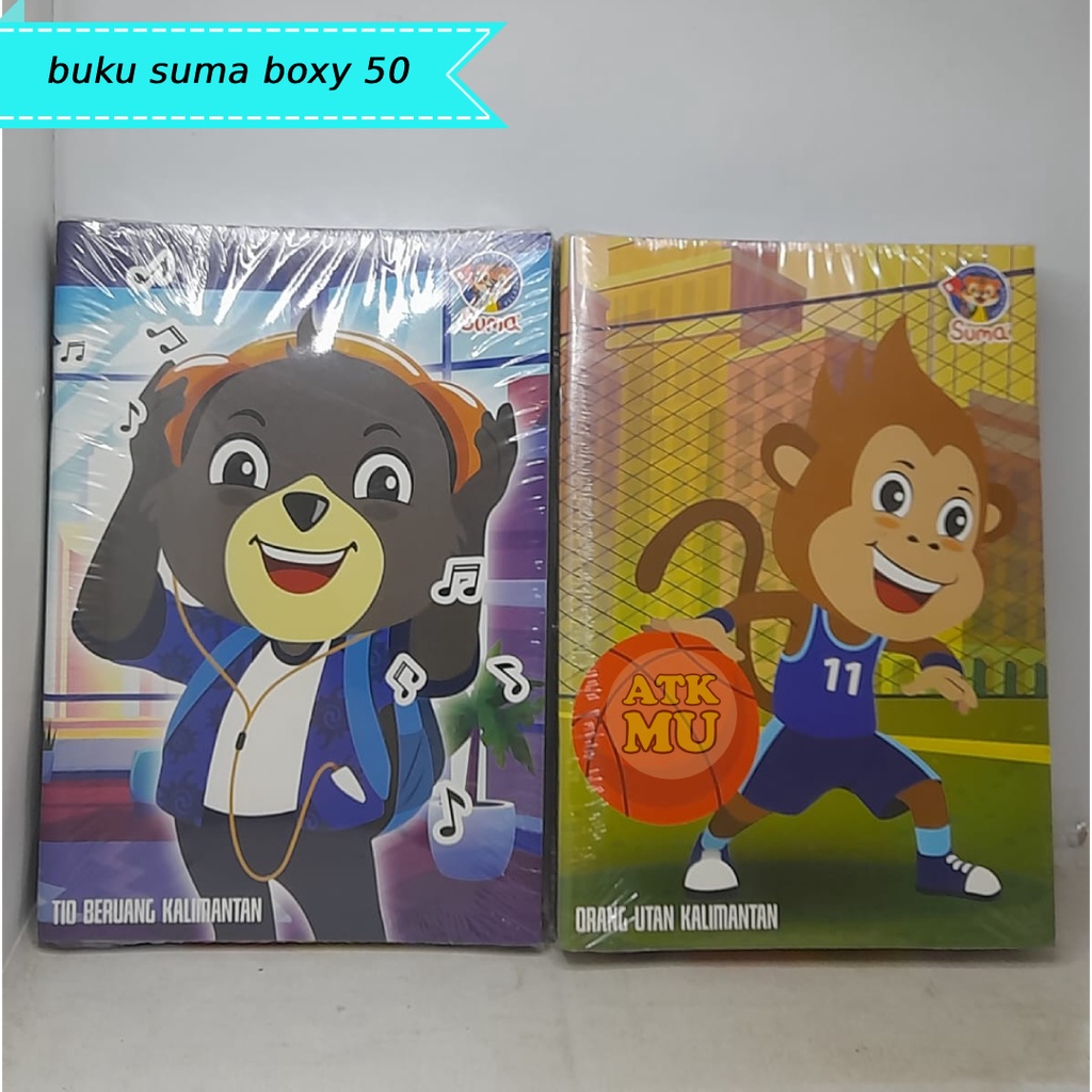 

buku suma boxy 50 / buku suma karakter / buku suma campus