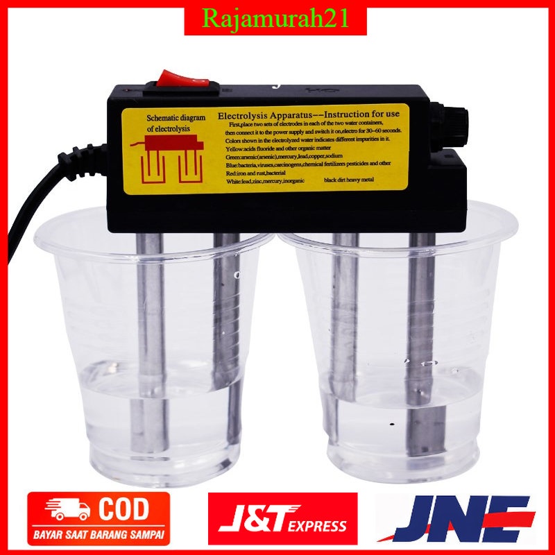 Alat Ukur Kualitas Air Water Quality Tester TDS Electrolyzer - JJ2850 - Black - 7RHX1LBK