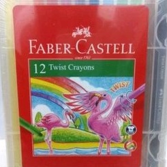 

Crayon Twist Faber castell 12warna / Crayon putar