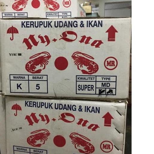 

۝ Kerupuk Udang Ny. Ona dus / Kerupuk Udang Nyonya Ona Dus 5kg ❅