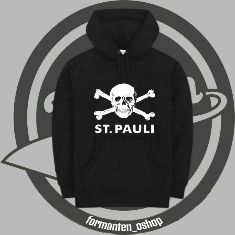 Jaket Sweater Hoodie ST. PAULI
