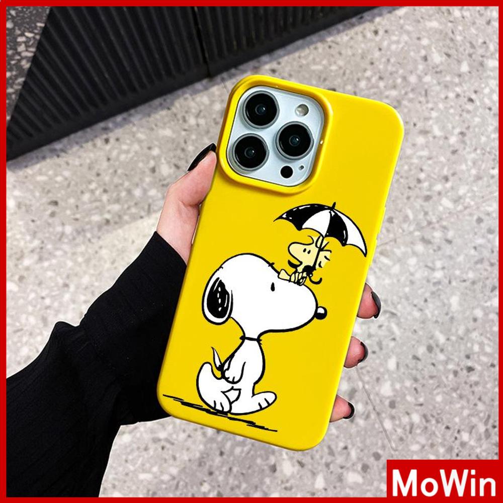 For iPhone 14 Pro Max iPhone Case Yellow Glossy TPU Soft Case Camera Protection Shockproof Cartoon Cute Compatible with iPhone 13 Pro max 12 Pro Max 11 xr xs max 7Plus 7 8