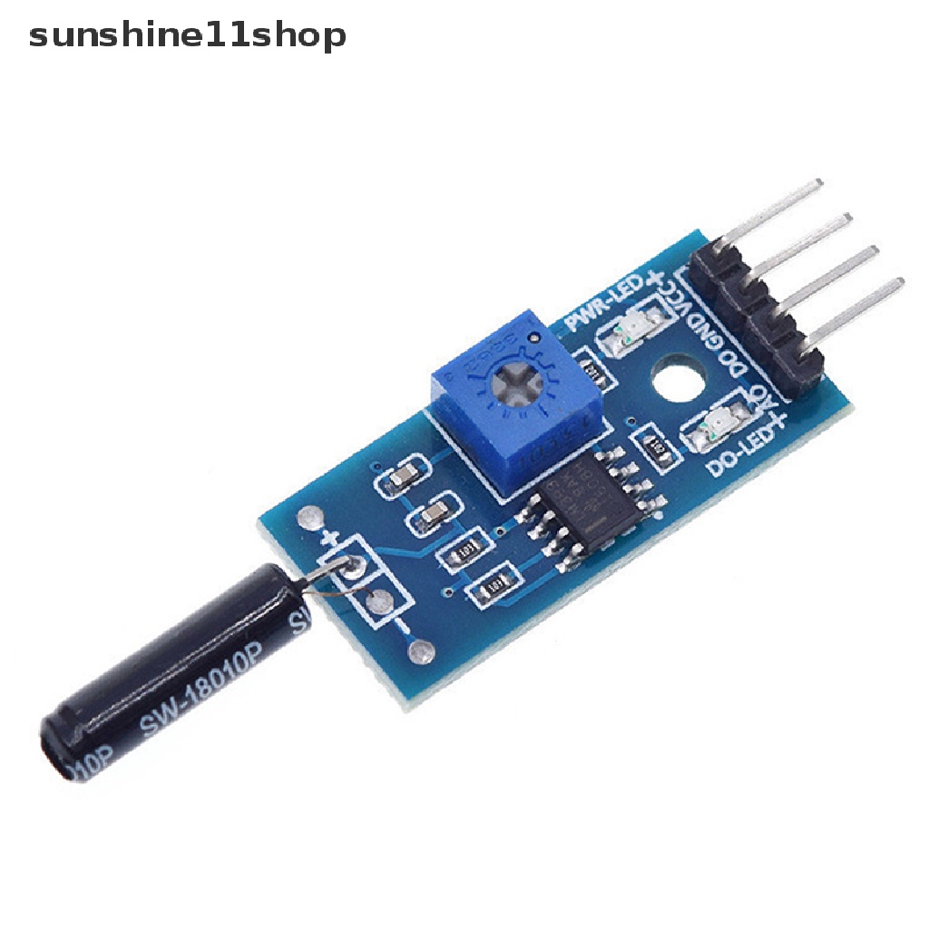 Sho Modul Sensor Getar Biasa Dibuka Tipe SW1801P Saklar Getar Alarm Sensor Module Untuk Arduino Diy Kit N