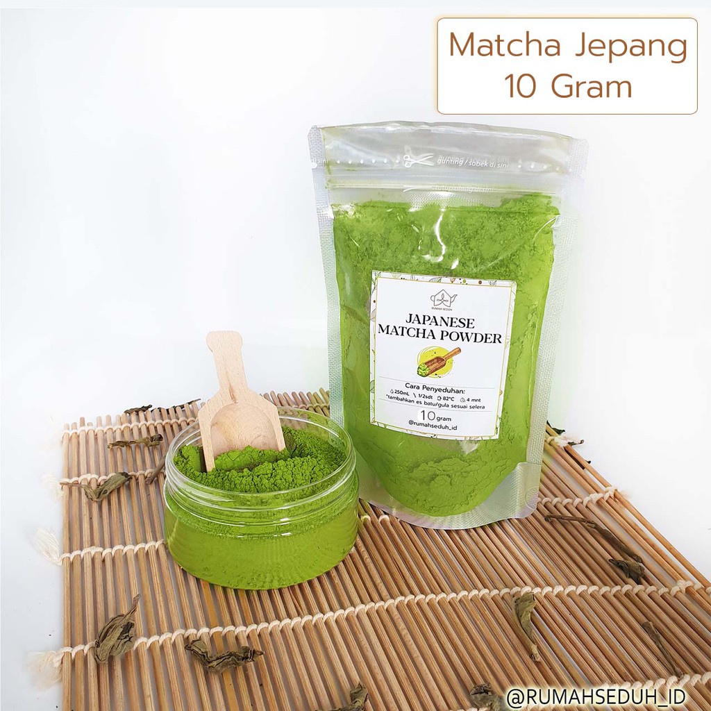 

10gr Matcha Powder / 100% Premium Japanese Pure Matcha Powder / Asli Import Jepang