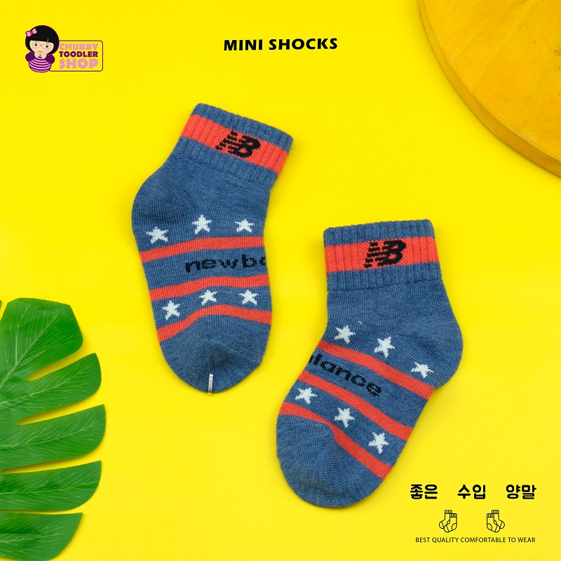 GLORYKIDZ SC2142 Kaus kaos kaki anak sport olahraga anak ankle socks pendek untuk usia 1 tahun sd 8 Tahun