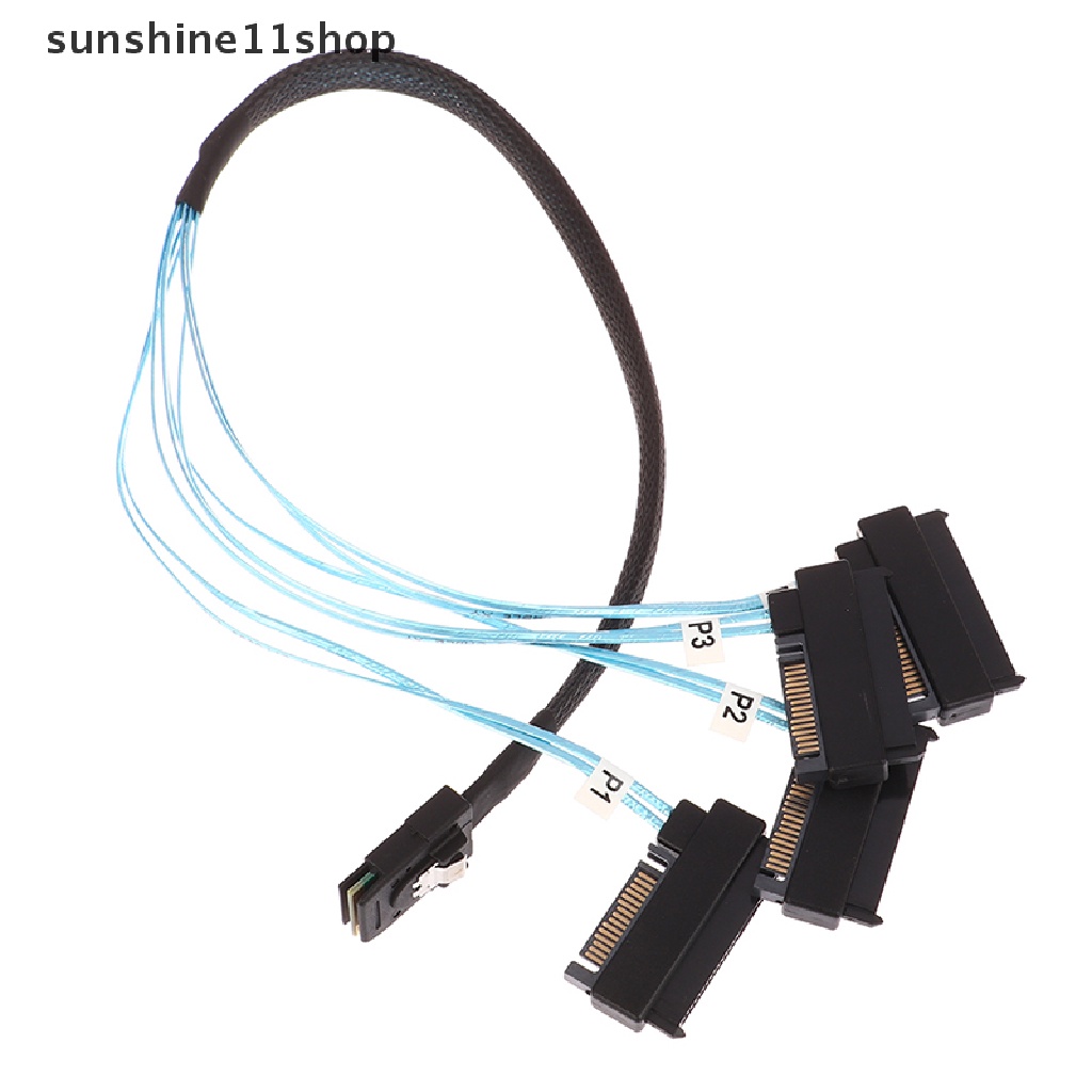 Sho Konektor Kabel Mini 4s Hardisk 36-Pin SFF-8087 Ke 4stek 29-Pin SFF-8482 N