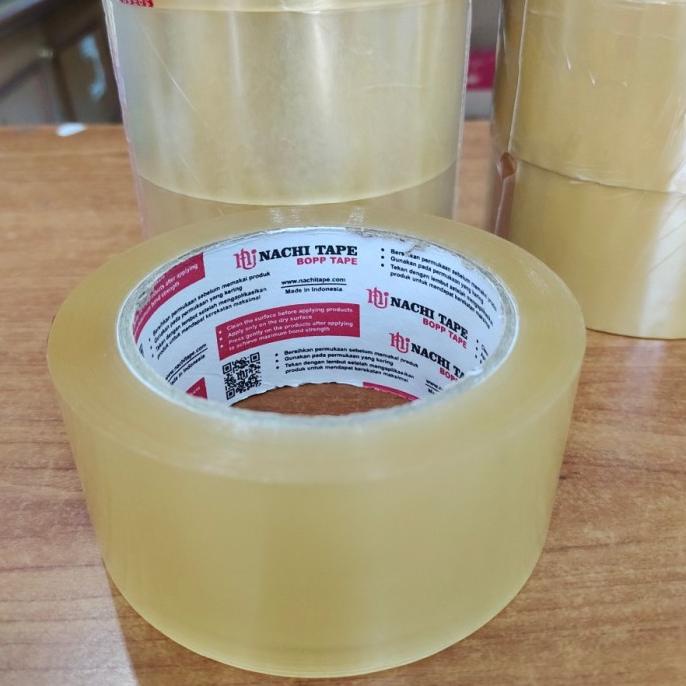 

Lakban Bening Transparan Nachi Opp Packing Tape 48 mm x 100 yard