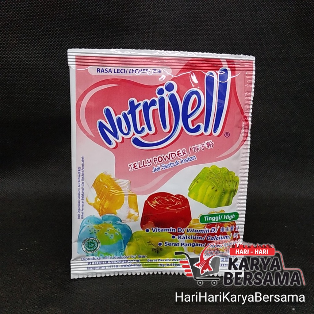 

NUTRIJELL RASA LECI LYCHEE 15GR