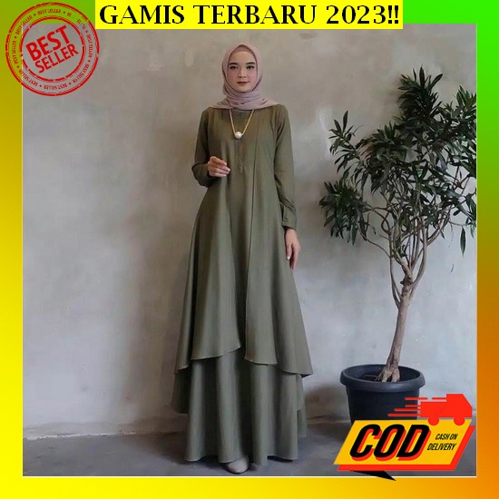 Gamis Syari Soffina Set Hijab Polos Busui Friendly Bahan Lady Zara Premium Aplikasi Renda Hitam Dan Putih Ukuran S M L Xl Xxl Xxxl 4Xl Baju Gamis Ibu Ibu Pengajian Gamis Set Jilbab Mewah Gamis Jumbo Gamis Wanita Dewasa M Baju Maxi Dress Cantik Aluna M