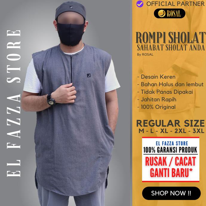Rosal Rompi Sholat Solat - Baju Koko Kurta Pakistan Pria Muslim