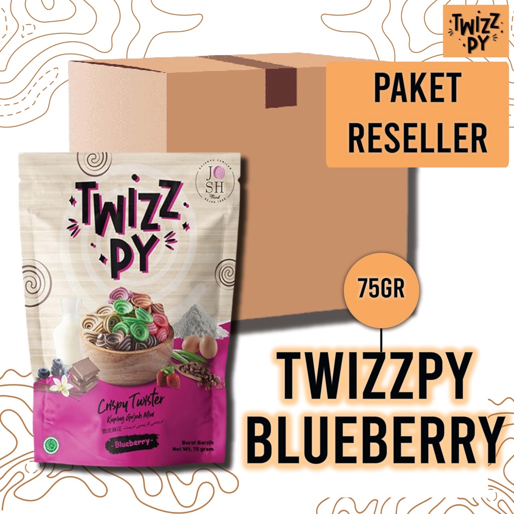 

Twizzpy Kuping Gajah Mini Blueberry 75gr ( Paket Reseller )