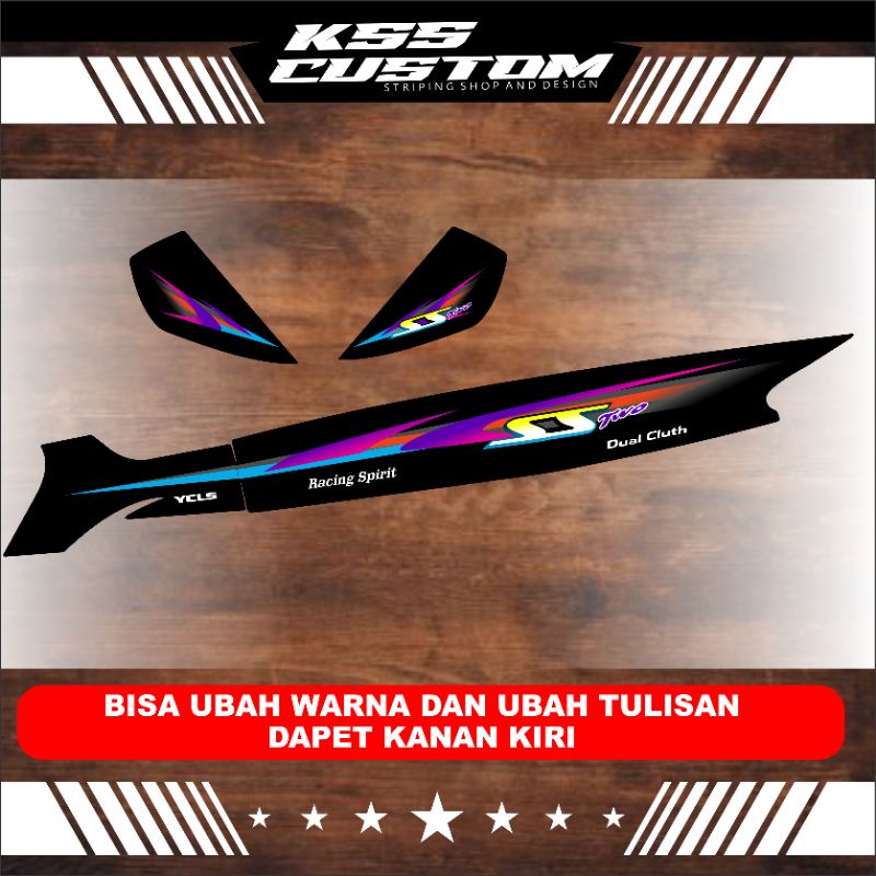 stiker les striping ss two malaysia - striping ss two variasi fizr keren- ss two - STRIPING F1ZR