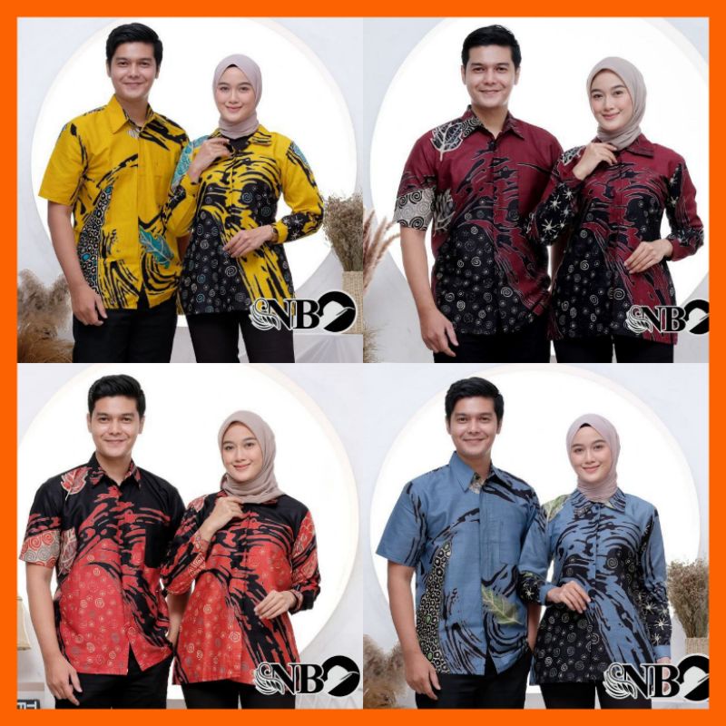 COUPLE HEM BLUS TRANDING INTERNATIONAL BATIK COUPLE TERLARIS