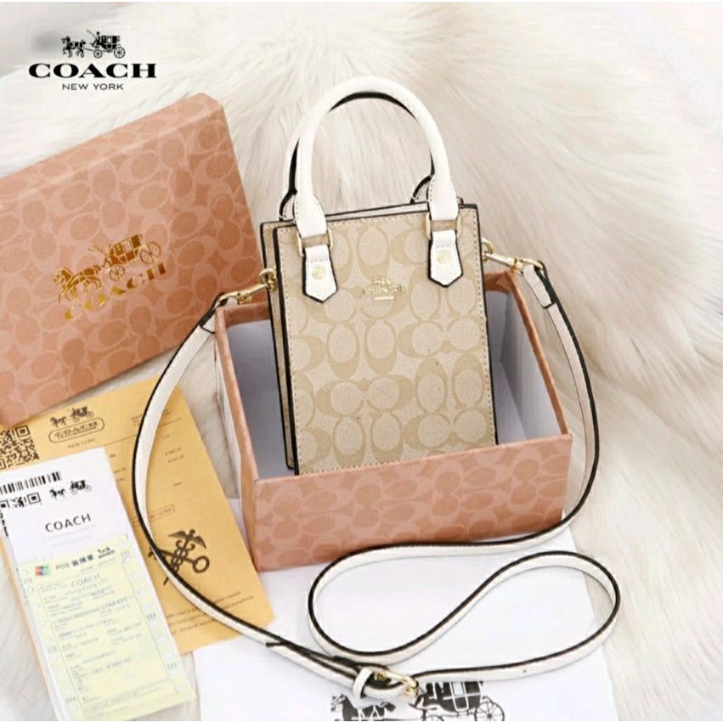 Tas luxury wanita c0ach fitbag/tas selempang Hp wanita terbaru 2023// Tas handphone dan dompet