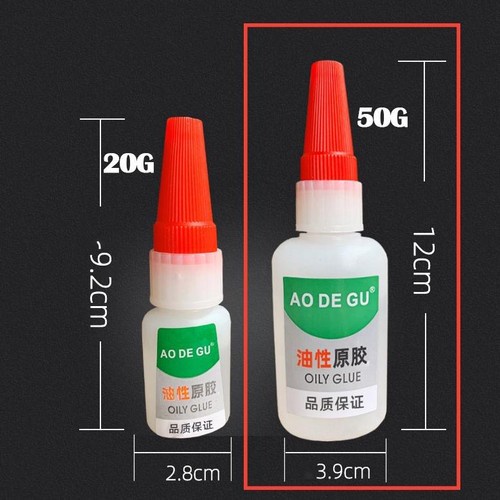 Lem SUPER GLUE Oily Glue Cairan Super Perekat Kuat Lem Korea Lem Setan Serbaguna Tahan Air Tahan Panas