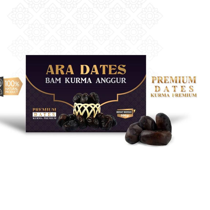 

❂ Kurma Bam ARA DATES PREMIUM KEMTAN Import Kurma Super Kurma Lembut ♪