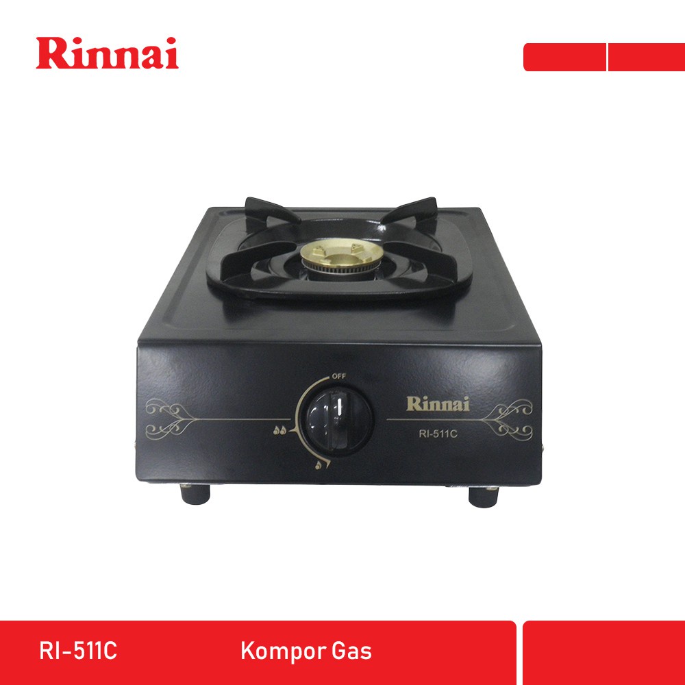 Kompor RINNAI-511C GAS STOVE 1TUNGKU |RI-511C