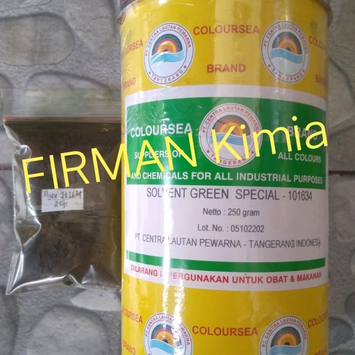 

DISKON/ ecer @25gr pewarna minyak hijau/solvent green special-101634 coloursea