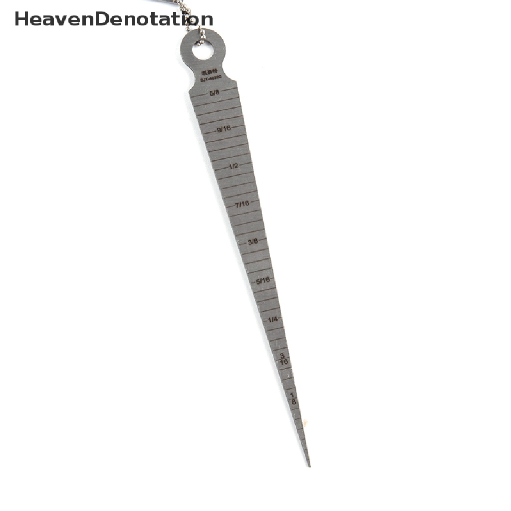 [HeavenDenotation] 1-15mm Taper Gauge Wedge Plug Welding Interval Lubang Dalam Pengukur HDV