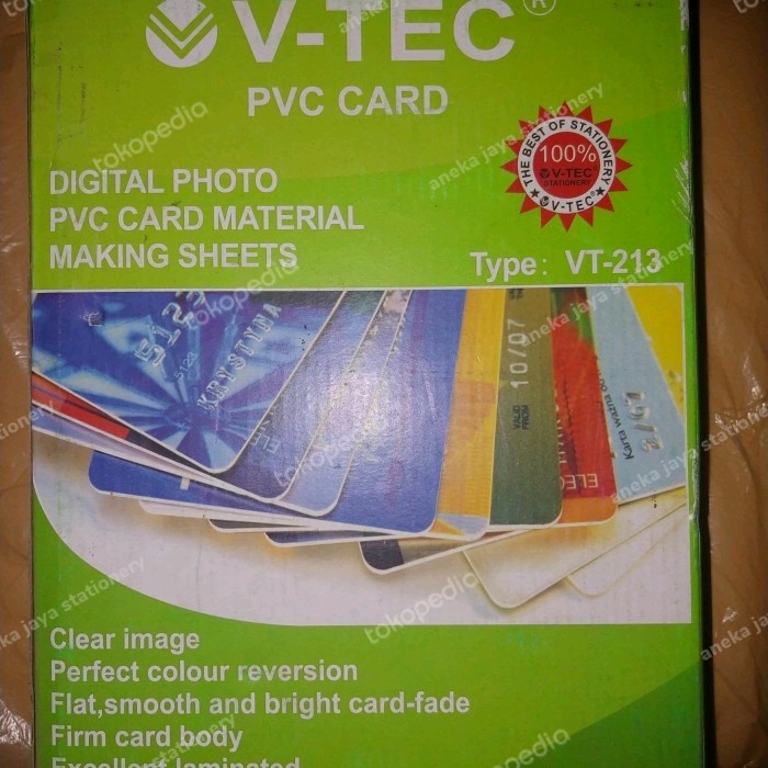 

[[JNT COD]] PVC ID Card (PVC CARD) VTECH