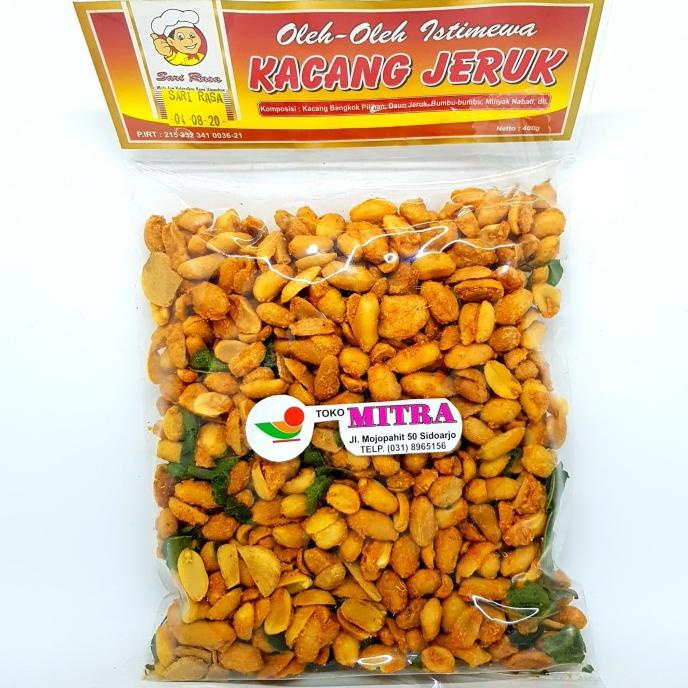 

SARI RASA KACANG JERUK 400gr | CAMILAN CEMILAN GARING PURUT TANAH ENAK tab02