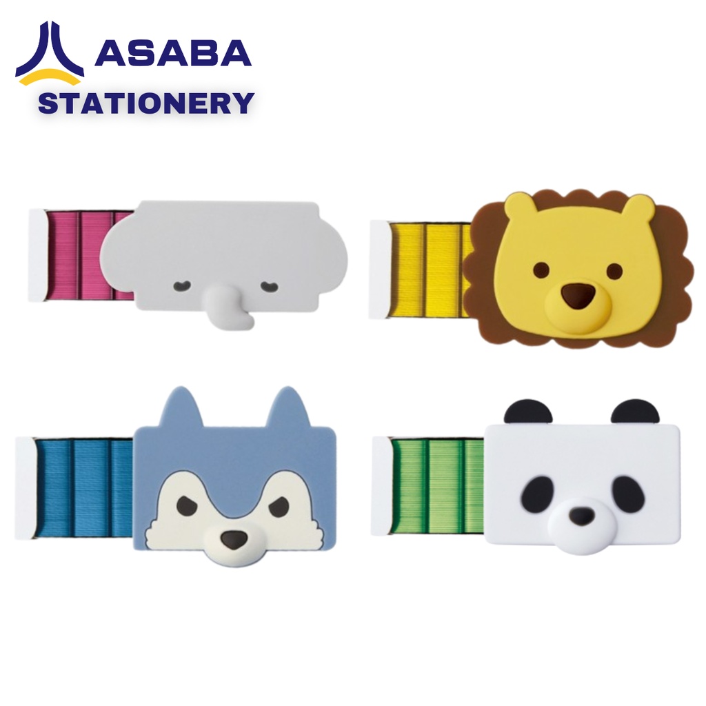 

Asaba Stationery - Staples Case/ Isi Stapler / Refill Stapler Max 10-1M Karakter Animal Series