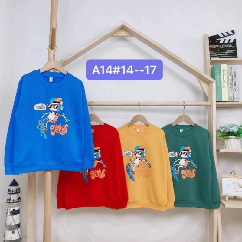 2-7 Tahun Sweter Import Anak Laki laki  KODE A41| Atasan Lengan Panjang Anak Laki laki