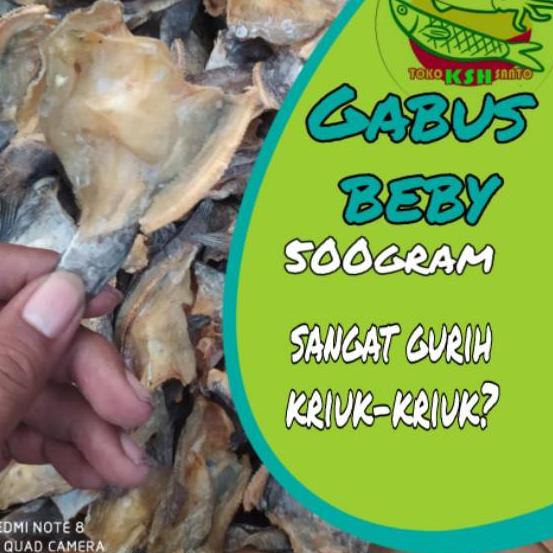 

ⅎ Ikan asin gabus beby-500gram ♫