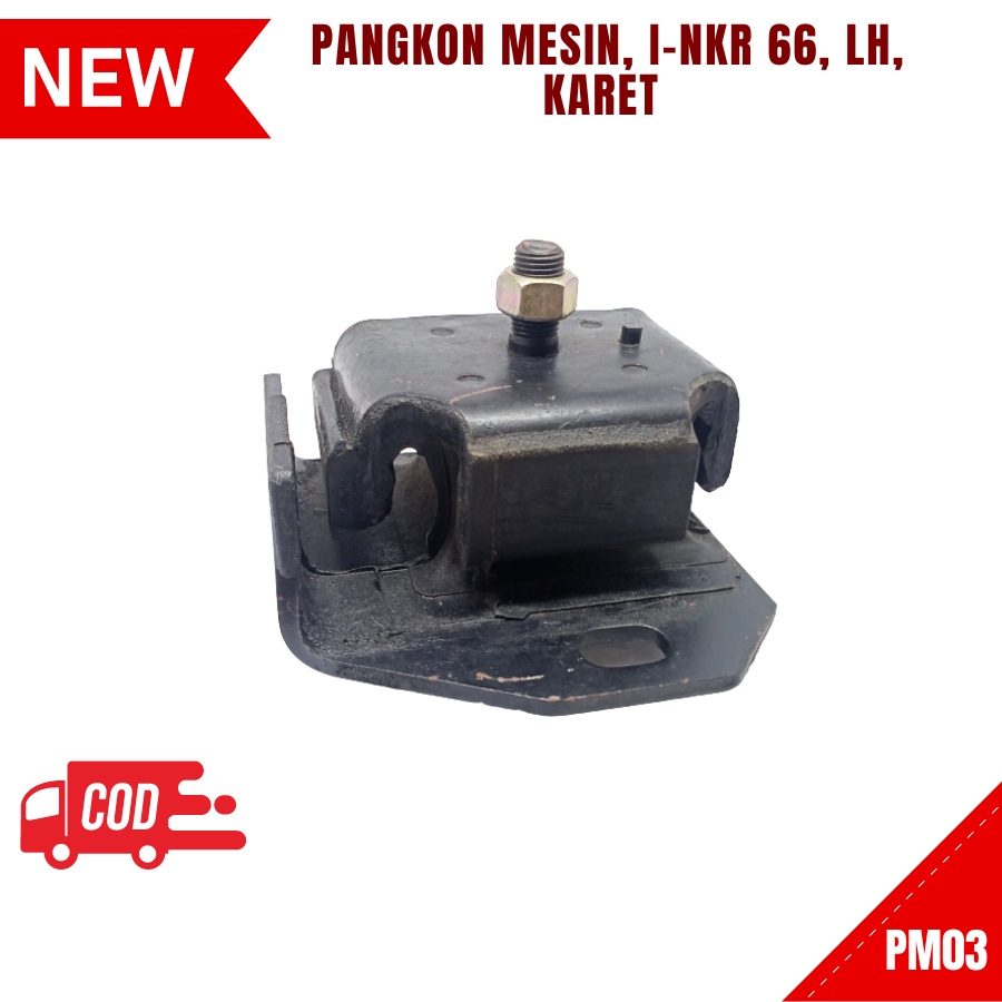 Pangkon Mesin, I-ELF NKR 66, LH, Karet Dudukan Mesin Engine Mounting ELP Kiri