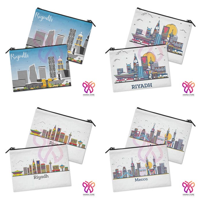 Pouch Dompet Souvenir Haji Umroh Arab Mekah Madinah Ka'bah 1