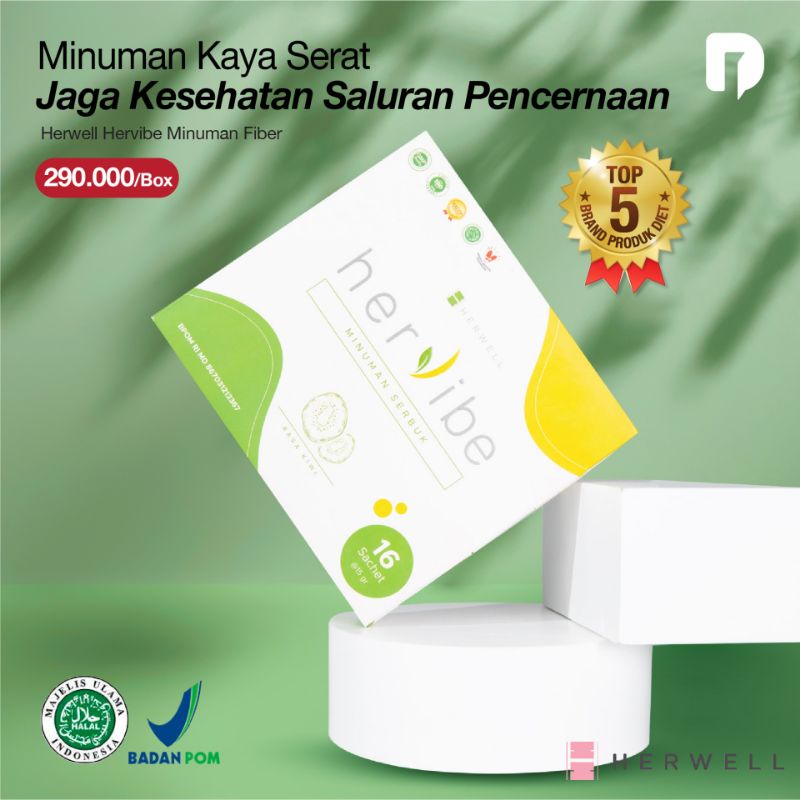 Herwell Hervibe Minuman Fiber