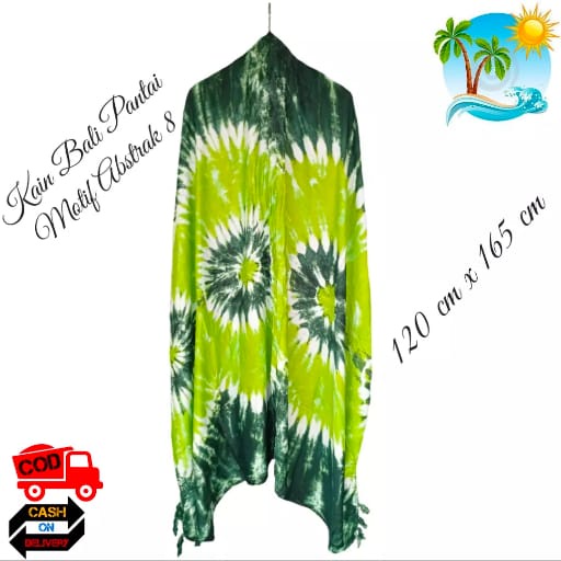 Kain Pantai Kain Bali Pantai - Kain Bali Motif Abstrak Bio Baru Standar SEMBILAN MODE- Sarung Pantai - Sarung Bali - Kain Pantai - Kain Katun Jepang - Kain Untuk Hiasan Dinding - Kain Untuk Plafon Mobil Truk Dan Mobil 3/4 Lainnya