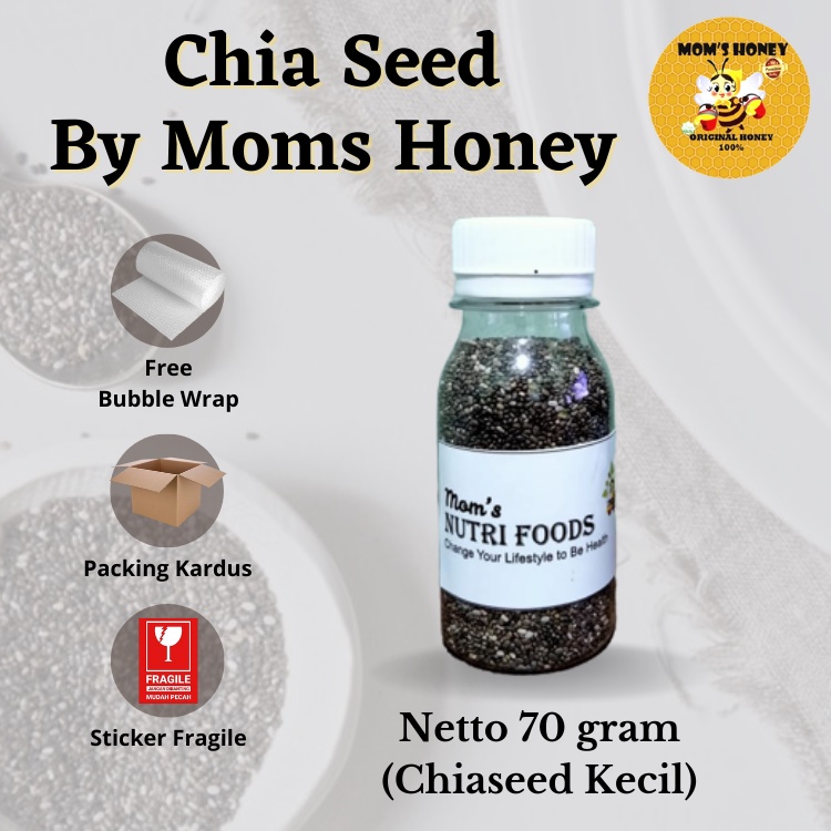 

Chiaseed Asli Ukuran Kecil By Moms Honey Membantu Mengatasi Kulit Kering