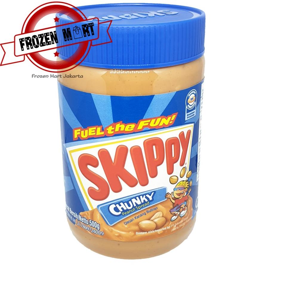 

➾ SKIPPY CHUNKY / CREAMY PEANUT BUTTER 500GR ✴
