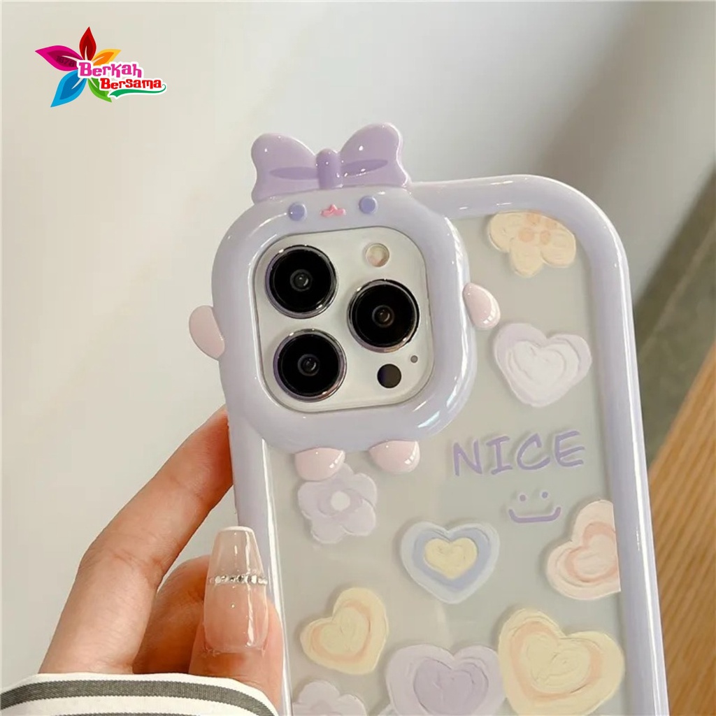 SS140 SOFTCASE LOVE PURPLE FOR SAMSUNG A02S A03S A03 A04 A13 4G A23 A04S A13 LITE  A21S A217F A22 4G A32 A33 A50 A30S A50S A51 A52  A53 A73 BB7669