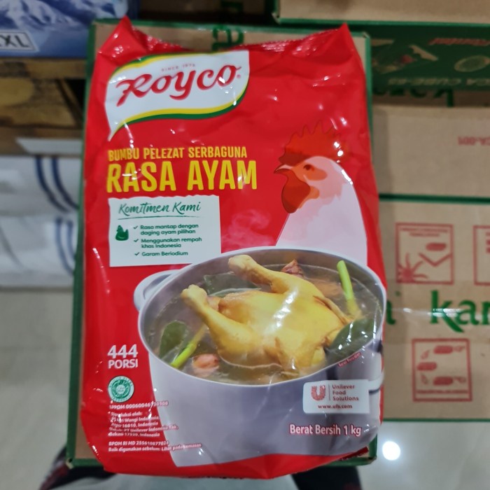

Kaldu penyedap penambah rasa Royco Royko ayam besar 1 kg 1kg