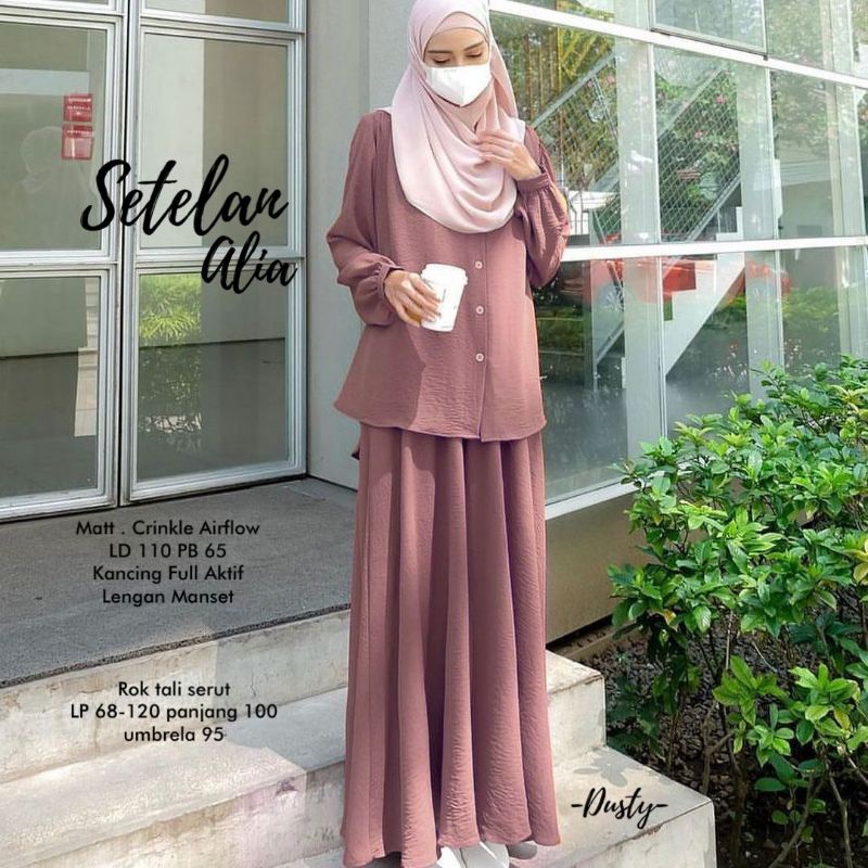 ALIA SETELAN BAJU WANITA TERBARU