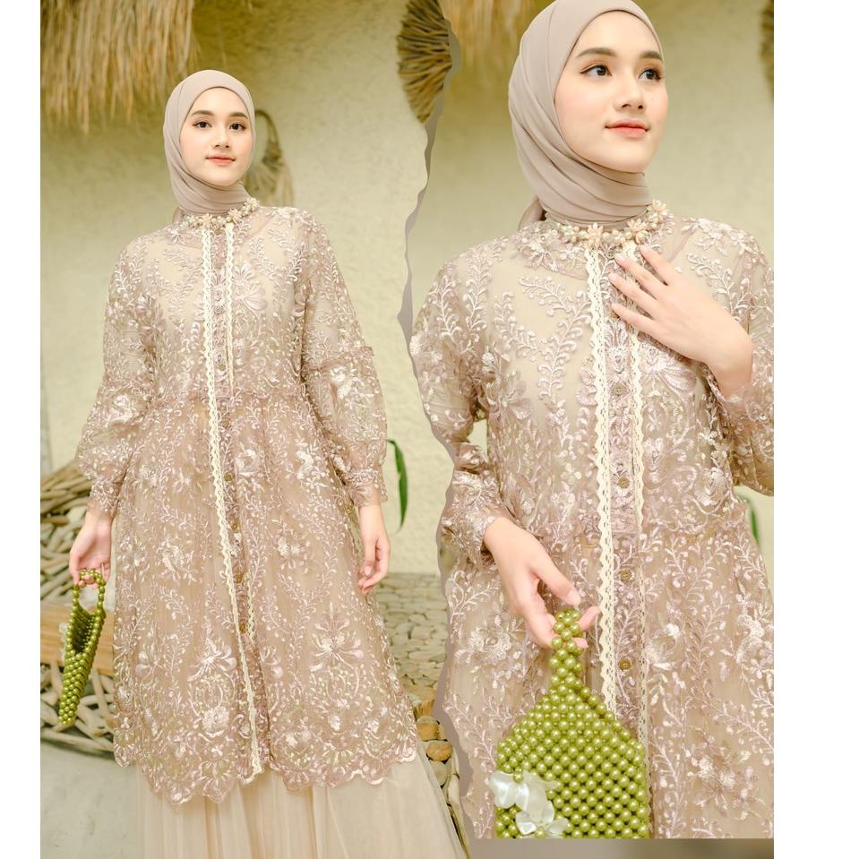 Menarik Haidee & Orlin - Outer Midi Organza & Sierra (PILIH PATTERN)